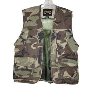 Master Sportsman Rugged Outdoor Gear Camouflage Camo Vest Size M Medium